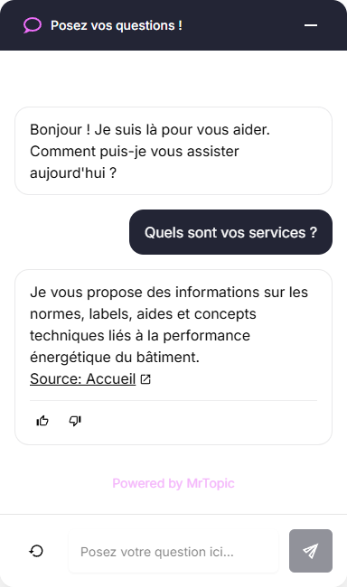 Greeting message preview